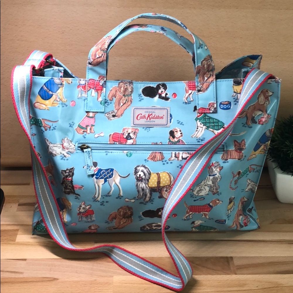Dog Print Cath Kidston Messenger Bag